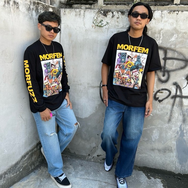 Tshirt & Longsleeve official merch Band Morfem original