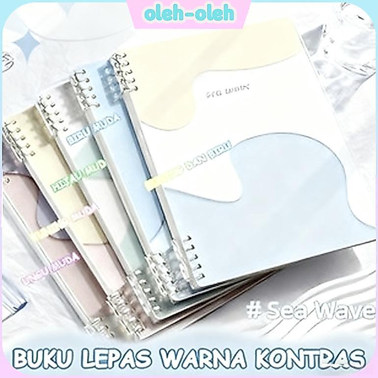 Buku Catatan Koil Lepas A5/B5,Catatan Horizontal Garis/Grid Buku Catatan Daun Lepas Buku,Buku Catata