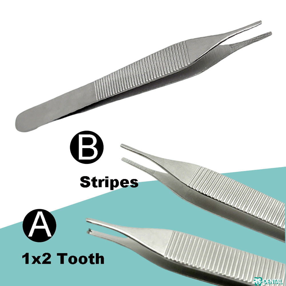 Klinik Gigi Terlaris Pinset Chirugis / Pinset Cirugis / Pinset Sirugis / Hemostatic Forceps / Tissue