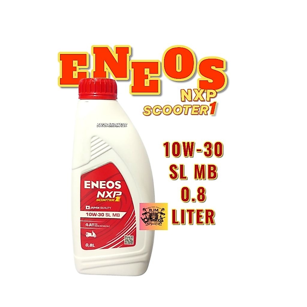 1 pcs OLI ENEOS NXP SCOOTER 1 10W-30 SL MB 0.8 LITER OLI MOTOR MATIC MERK ENEOS 0.8L YAMAHA OLI ENEO