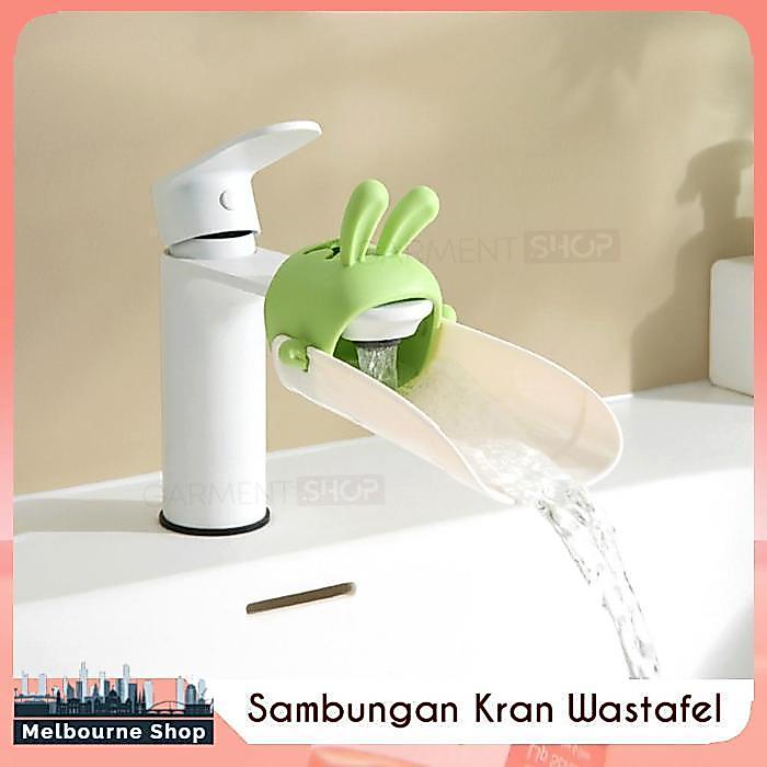 Penyambung Kran Cuci Tangan Wastafel Silikon Karakter Lucu Pemanjang Kran Faucet Extender Melbourne 