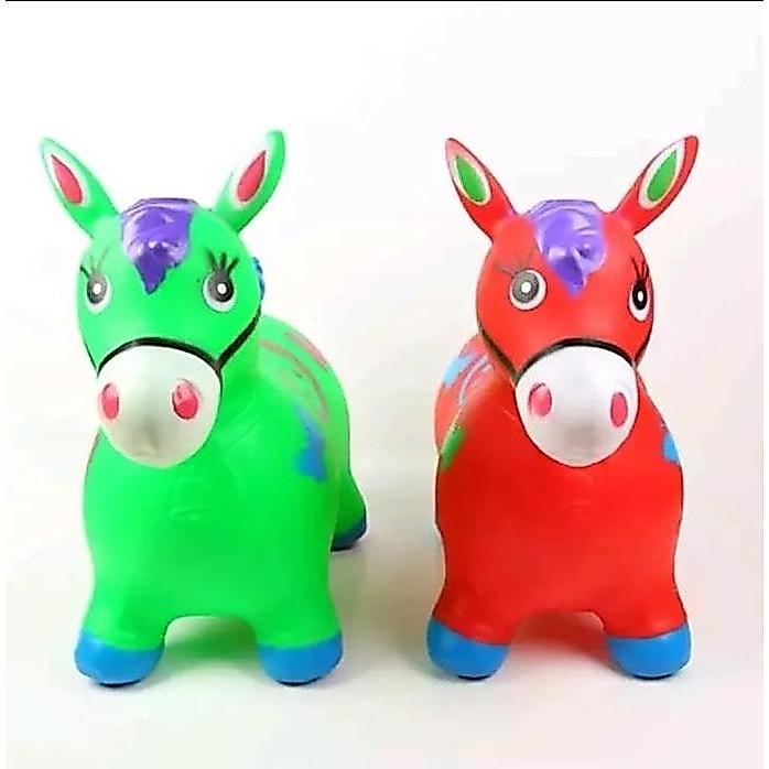 Bubu- Animal Jumping Music / Mainan Kuda Karet Tunggang Toys