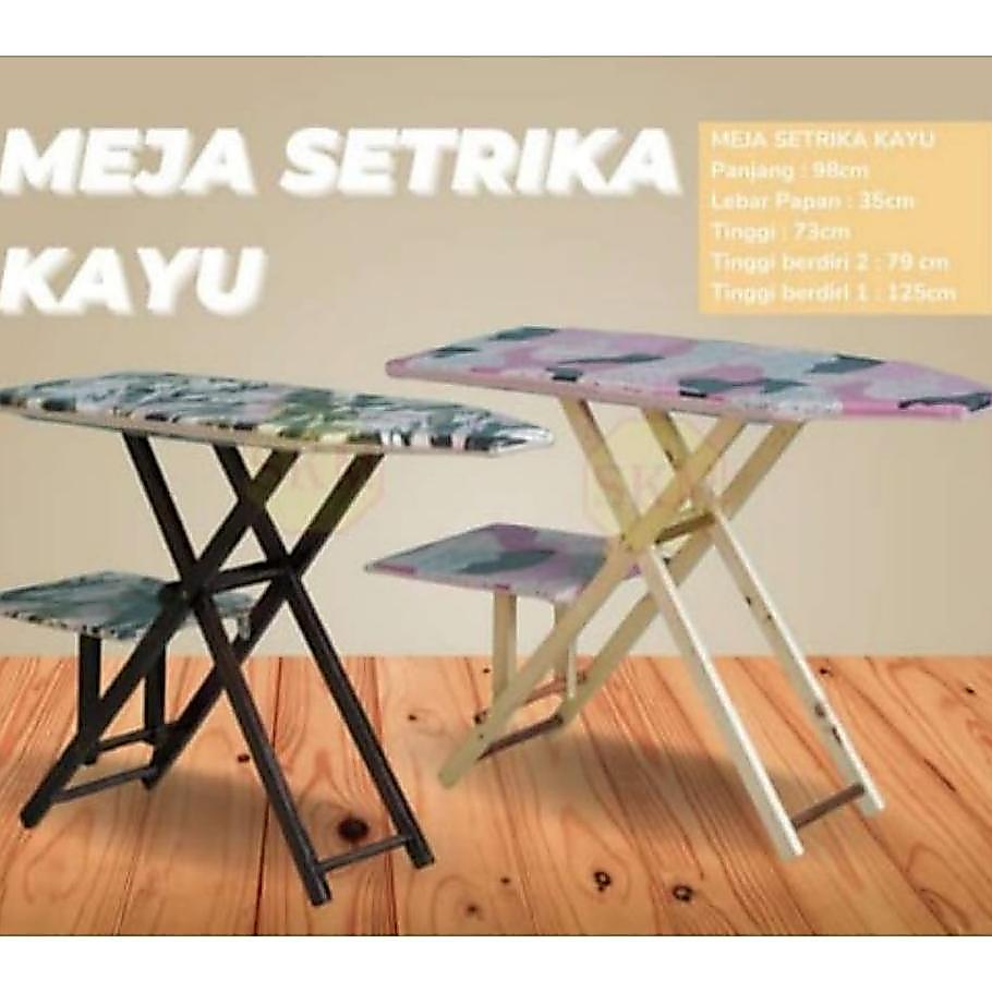 Meja Setrika Kayu