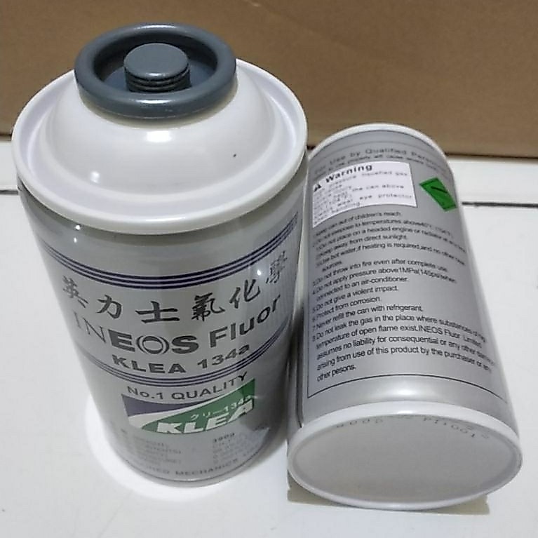 Freon kulkas,showcase R134a INEOS 390g