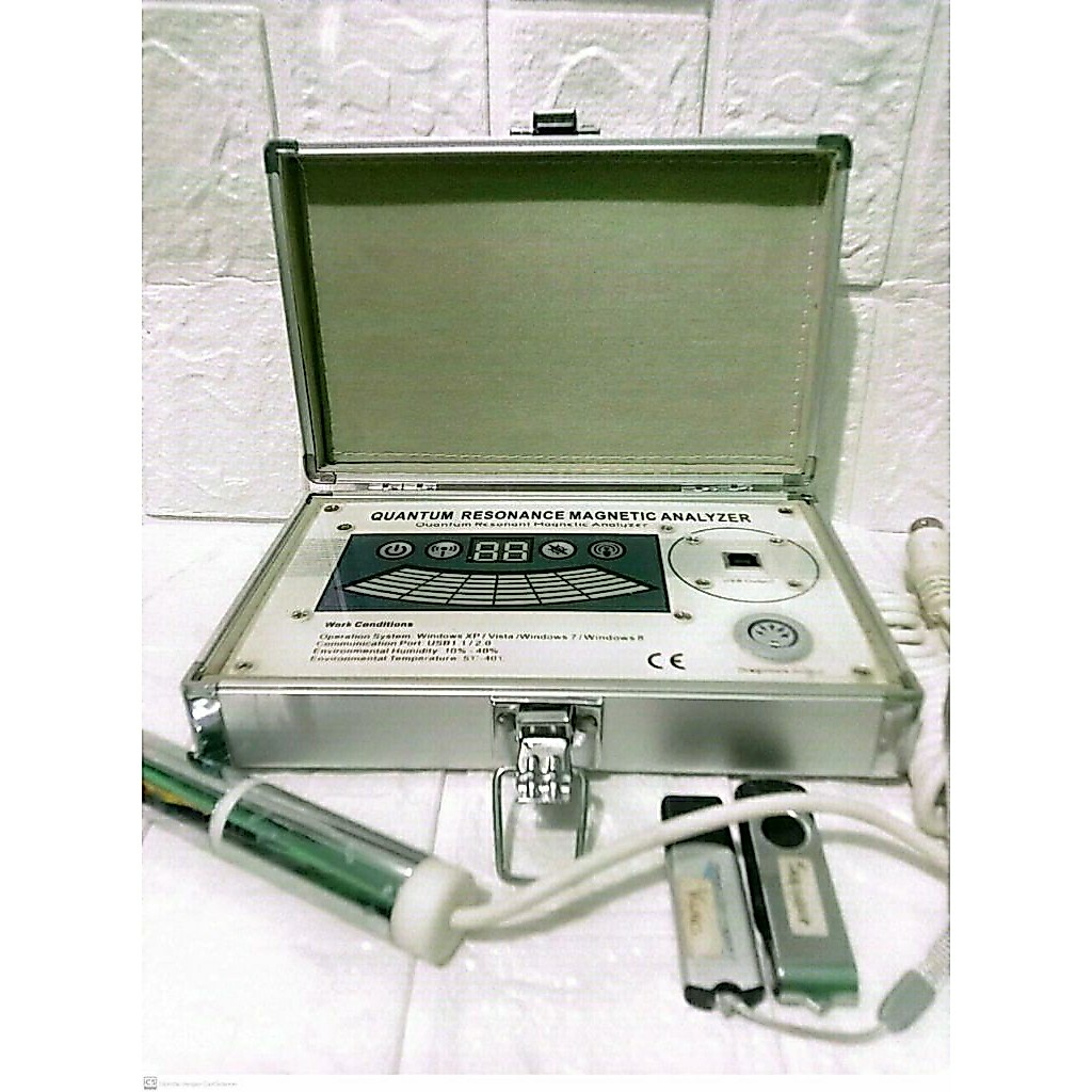 QRMA (Quantum Resonance Magnetic Analyzer) | Mini Silver | Bahasa Indonesia | Preloved
