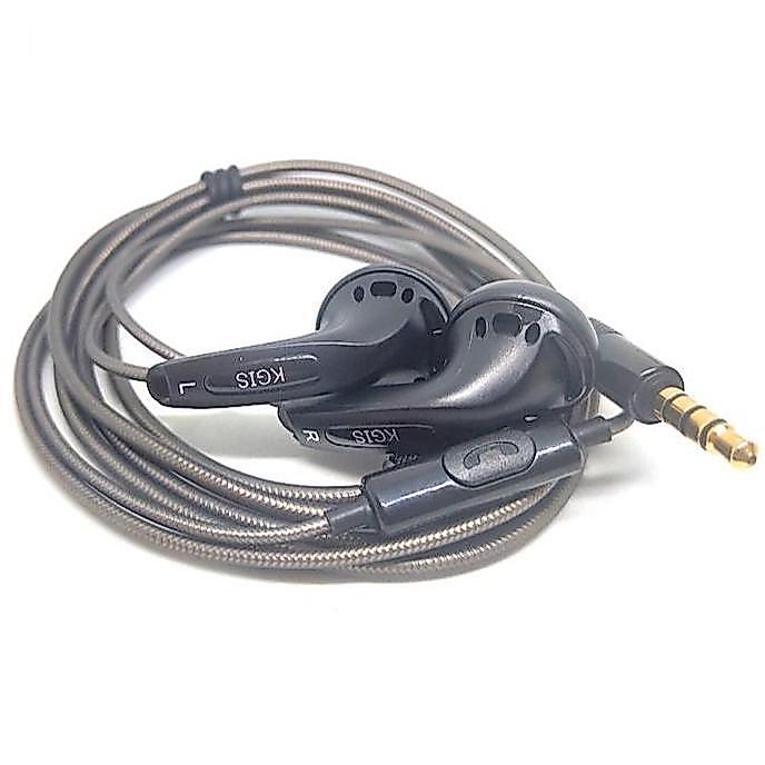 KGIS P1 HiFi Sound Bass Earphone Durable Cable Headset With Mic