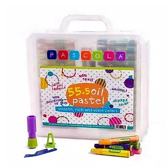 (PROMO) Crayon 55 warna Pascola