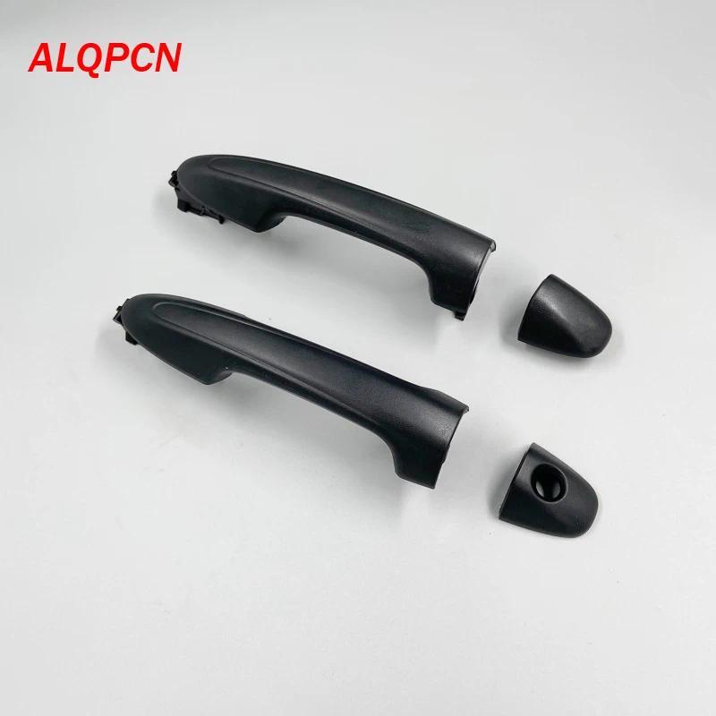 Door outer handle black with cap for toyota pickup hilux  Revo 2015-2018