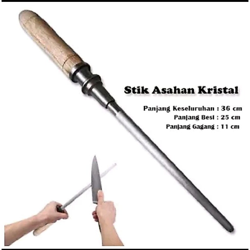 Pengasah Asahan Stik Horning Stik Asahan Baja