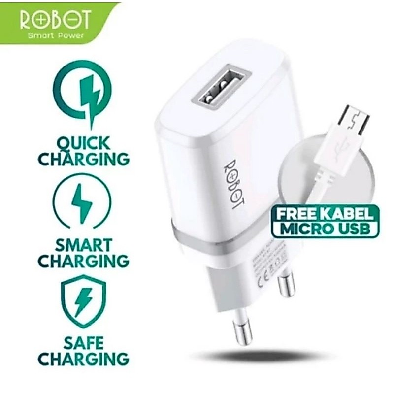 Case Hp Charger Robot Batok Robot RT-K7 Adaptor Kepala Casan Hp Quick Charger