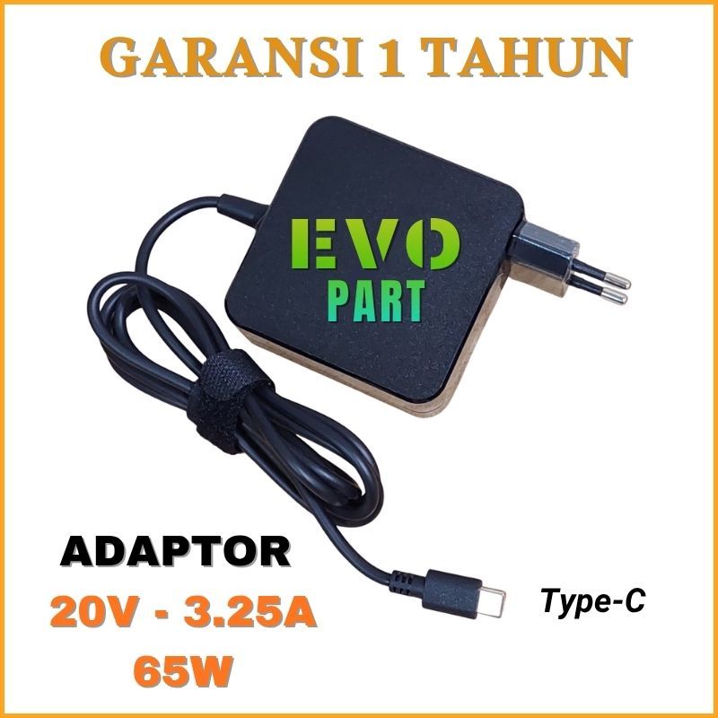 Adaptor Charger 65W For Acer Aspire 5 Spin 14 A5SP14 A5SP14-51MTN 20V 3.25A Type-C -NEW