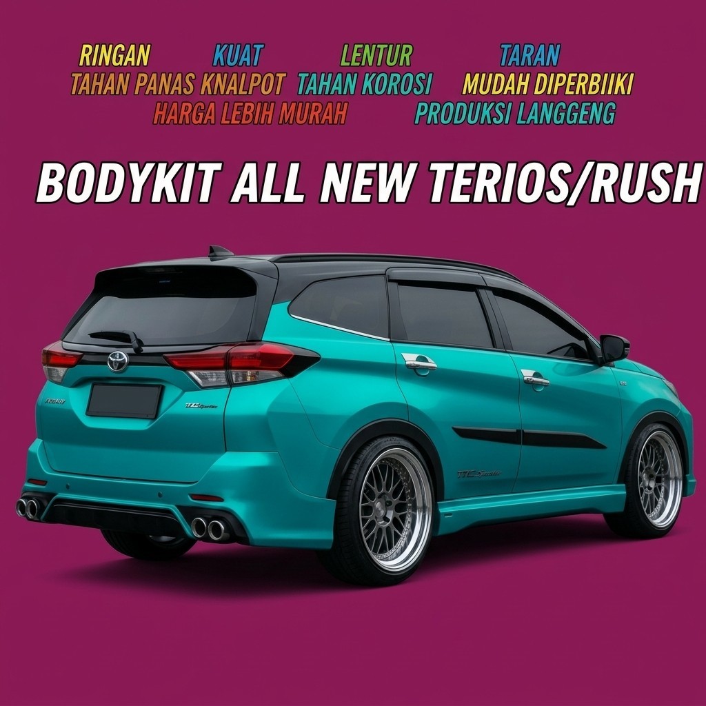 CICILAN 0% bodykit terios bodykit rush 2018-2025