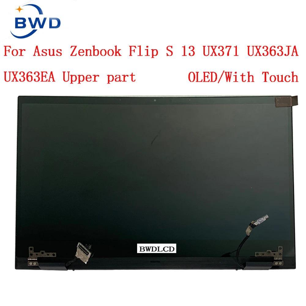 oriignal NEW OLED panel For Asus ZenBook Flip S 13 UX371EA UX371E UX371 UX371JA screen tou LCD splay