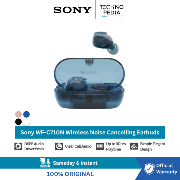 Sony WF-C710N / WFC710N / WF C 710N / WF C 710 N ANC TWS Truly Wireless Noise-Canceling Earbuds