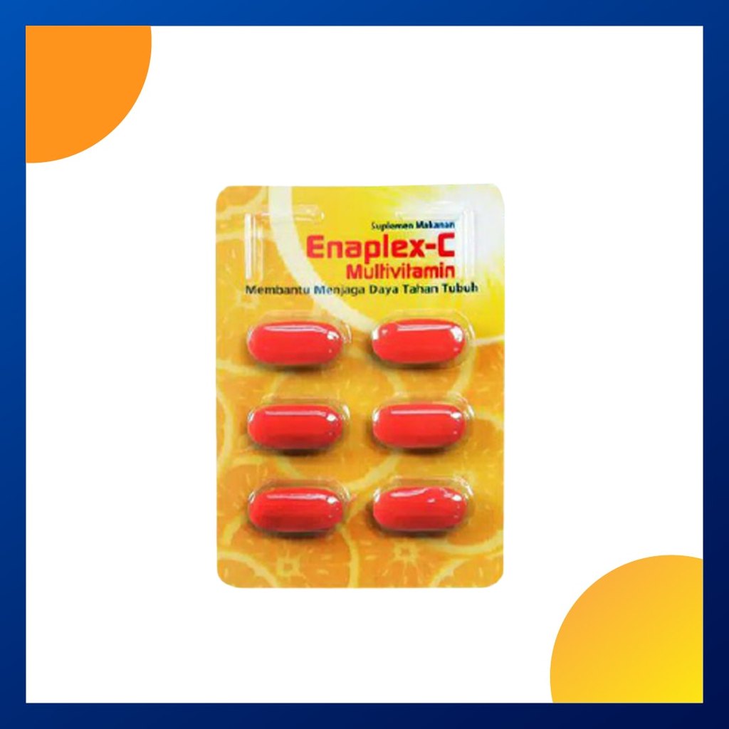 Enaplex-C Strip Isi 6 Kaplet