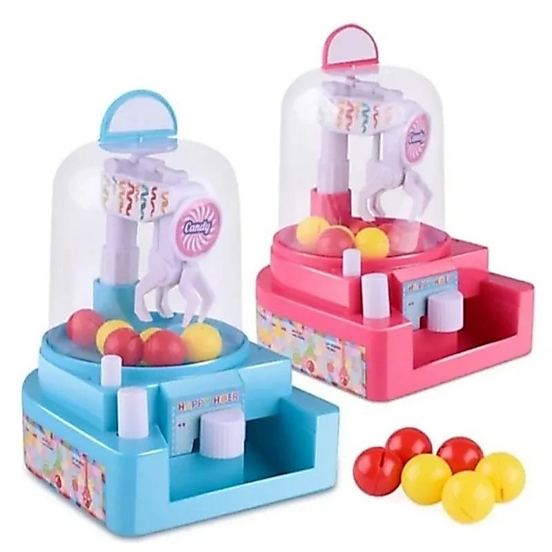 MAINAN MESIN CAPIT BOLA // MINI CLOW CANDY CRANE BALL // MAINAN EDUKASI MESIN CAPIT MURAH