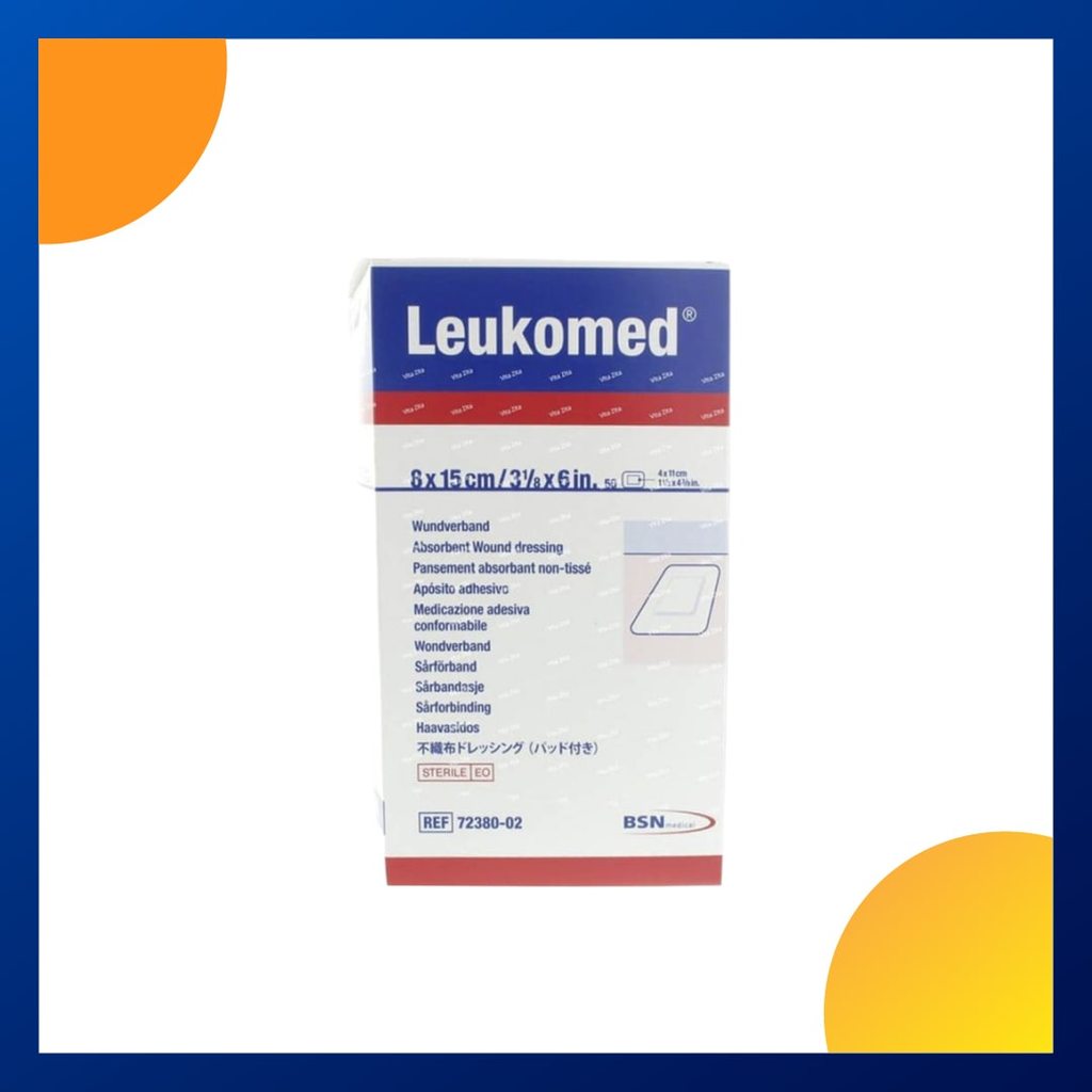 Leukomed Sorbact 8 X 15 Cm Box 3 Pcs