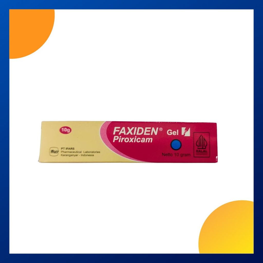 FAXIDEN GEL 1 TUBE @ 10 GRAM