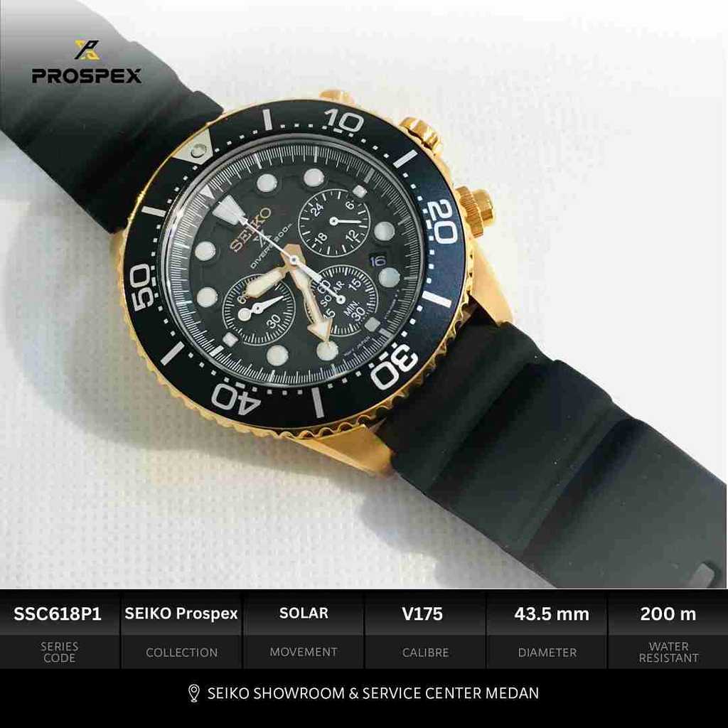 Seiko Showroom Medan - Seiko Prospex SSC618P1 Solar