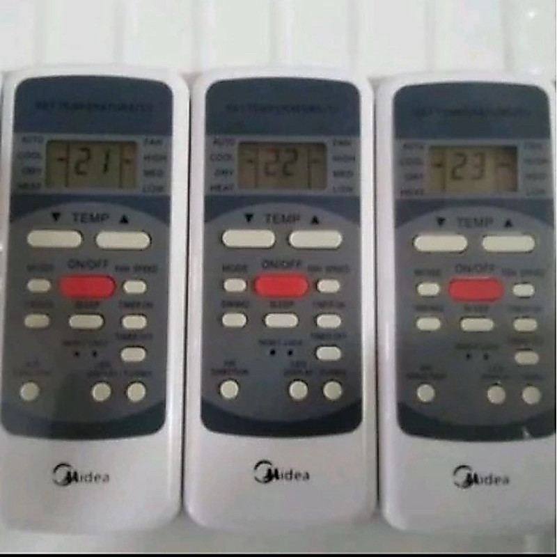 remot ac midea