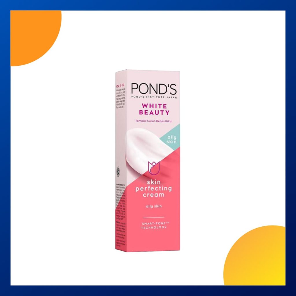Ponds White Beauty Skin Perfecting Cream Oily Skin 20 Gram Tube