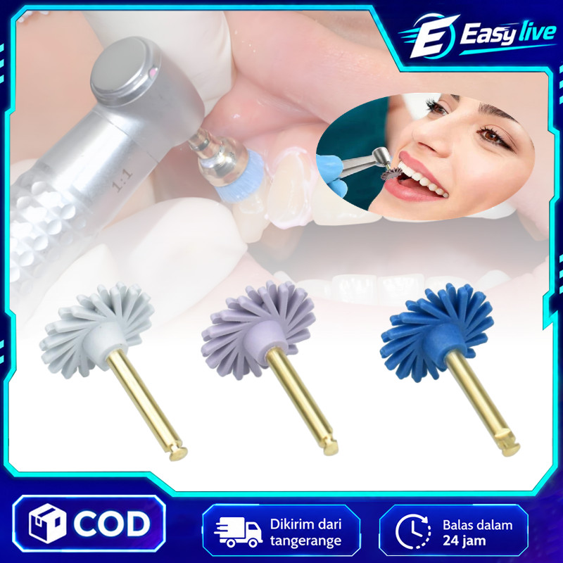Dental Bur Diacomp Soflex Twist Alat Poles Gigi Komposit Untuk Polishing Veneer Gigi