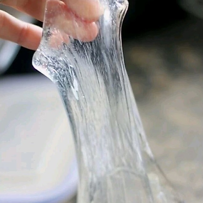 LEM SLIME CLEAR GLUE 1 KG POVINAL bening PVA LEM sekolah