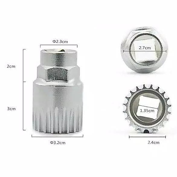 Kunci BB kotak atau HT 1 Octalink Pembuka bottom bracket sepeda
