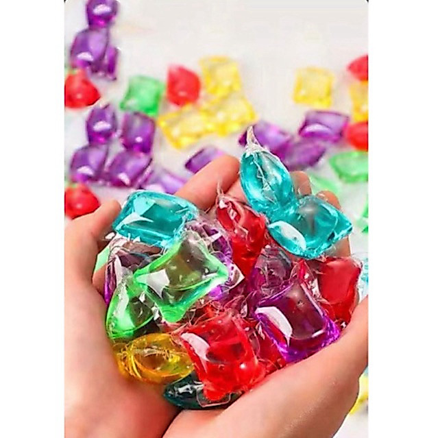 100pcs Sabun Cuci Deterjen (DETERJEN CAIR) Sabun cuci Gel LAUNDRY DETERGENT GELL BALL / SABUN CUCI B