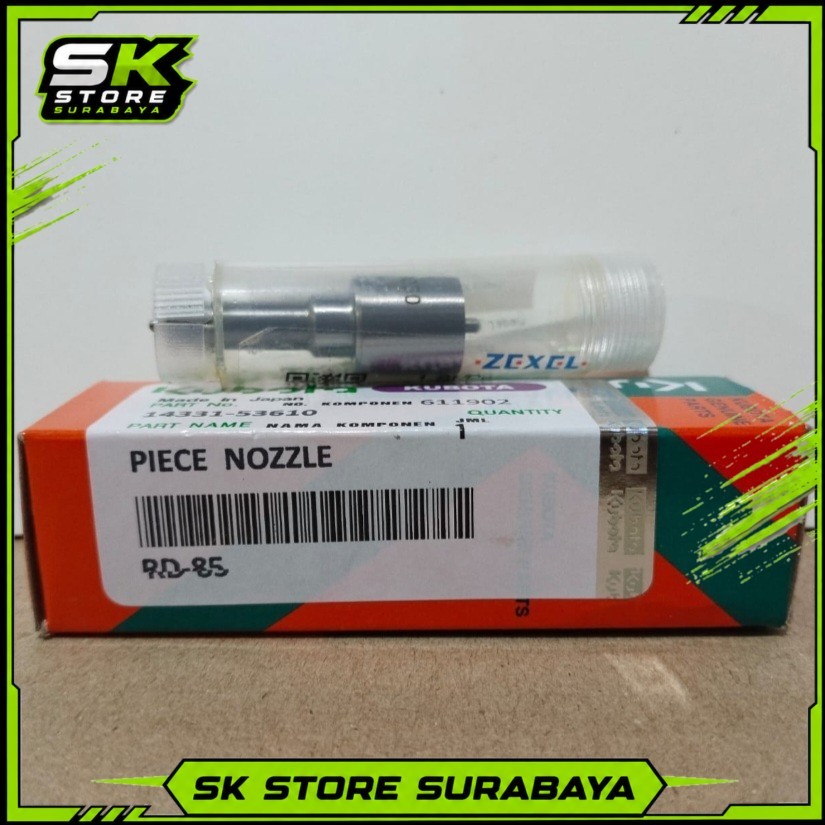Nosel RD85 Zexel (4 Lubang ) RD75 RD85 Mesin Kubota Kualitas Terbaik