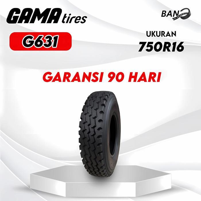 PROMO SALE Ban Truk GAMA Tires G631 750 R16 / Ban Truk Radial Uk 7.50 Ring 16 - Garansi 90 Hari