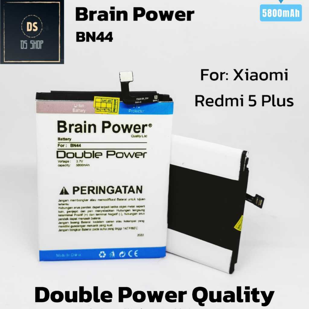 Baterai HP Xiaomi Redmi 5 Plus BN44  BN 44 Batrai Double Power