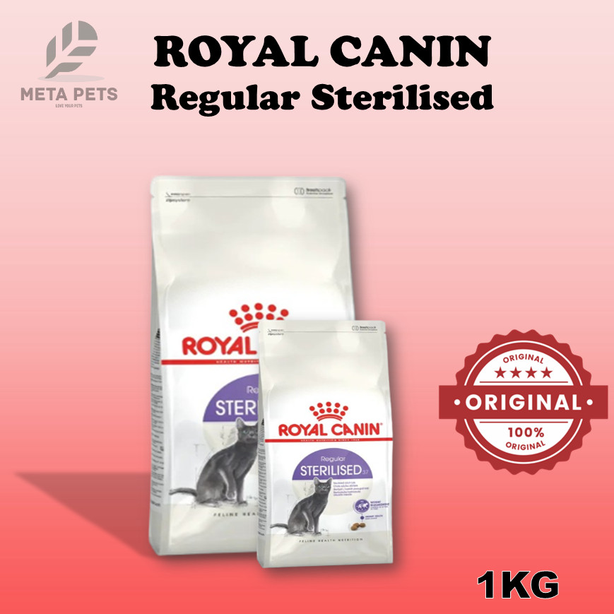 Original Cat Food ROYAL CANIN STERILIZED 1KG  repack / ROYAL CANIN STERILISED