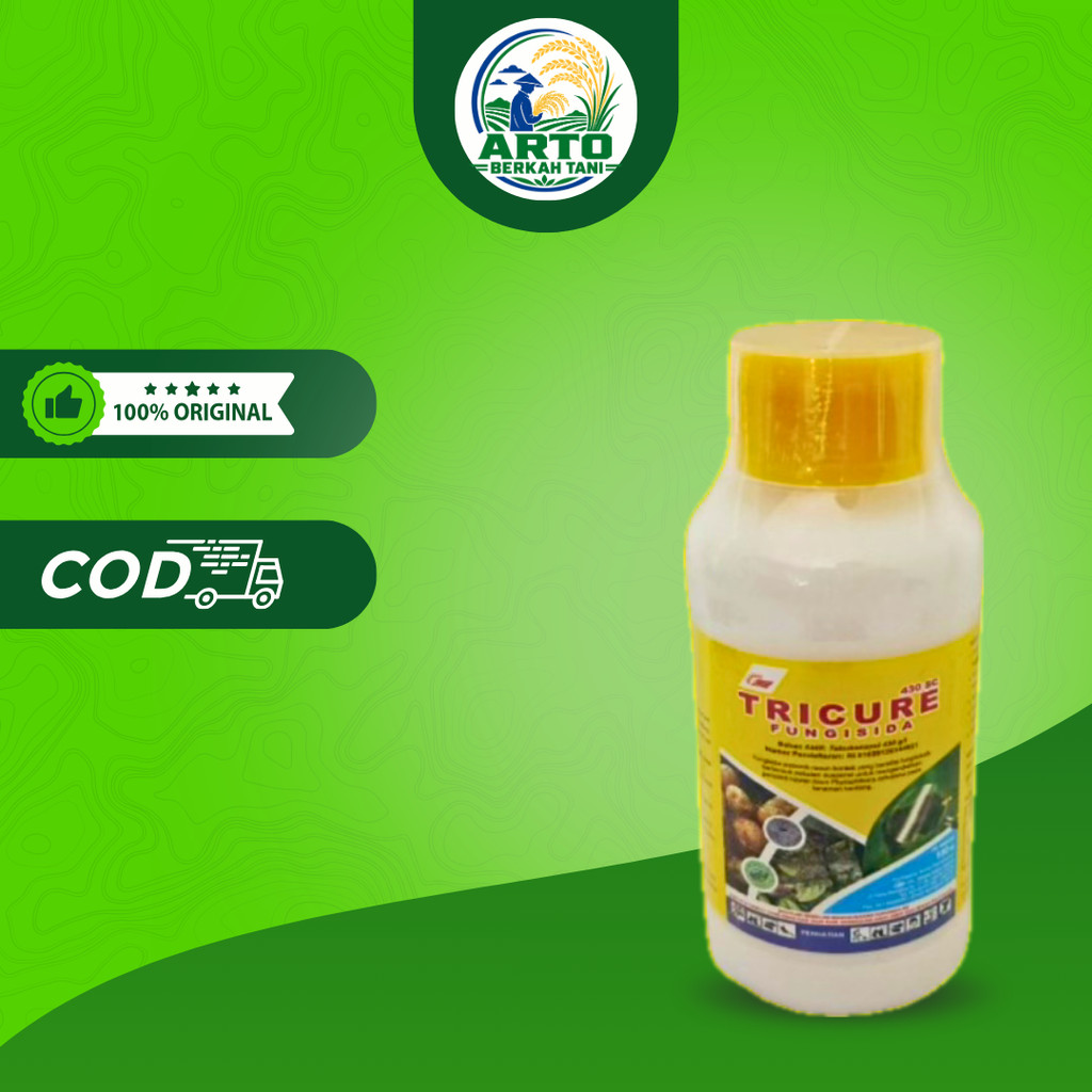 Tricure 100 ML Fungisida Tebuconazol Mengendalikan Jamur Pada Tanaman Tricure 430SC