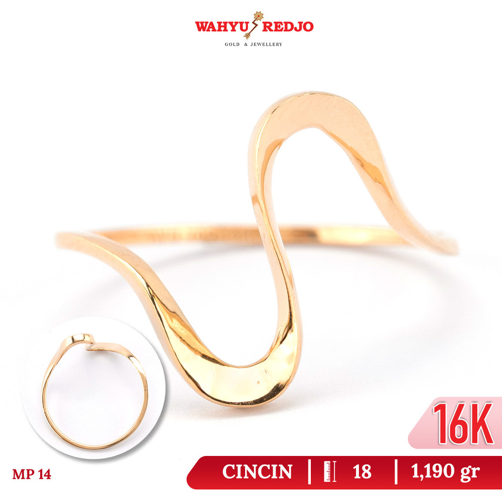 Cincin Emas Kadar 16K Wahyu Redjo CC-16K-32021413-PMR
