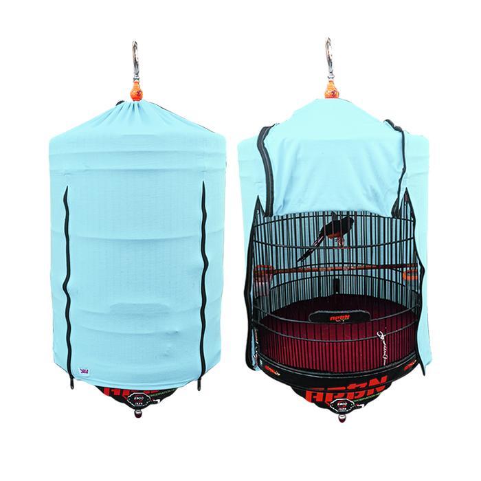 PROMO Krodong Polos Dobel Resleting Penutup Sangkar Burung Murai No1, No 2, No 3 & No 4 Eka Jaya Bah