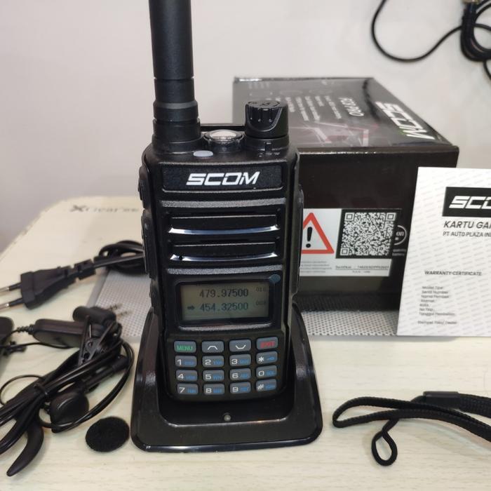 HT SCOM FC8 PRO HT DUAL BAND PERTAMA DI DUNIA DENGAN FAST CHARGING USB