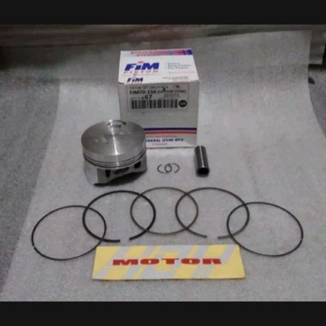 Seher kit piston KLX pen 14 diameter 67 FIM 70-150 costum dome R15 MX Nmax Aerox Vixion Thunder Xeon