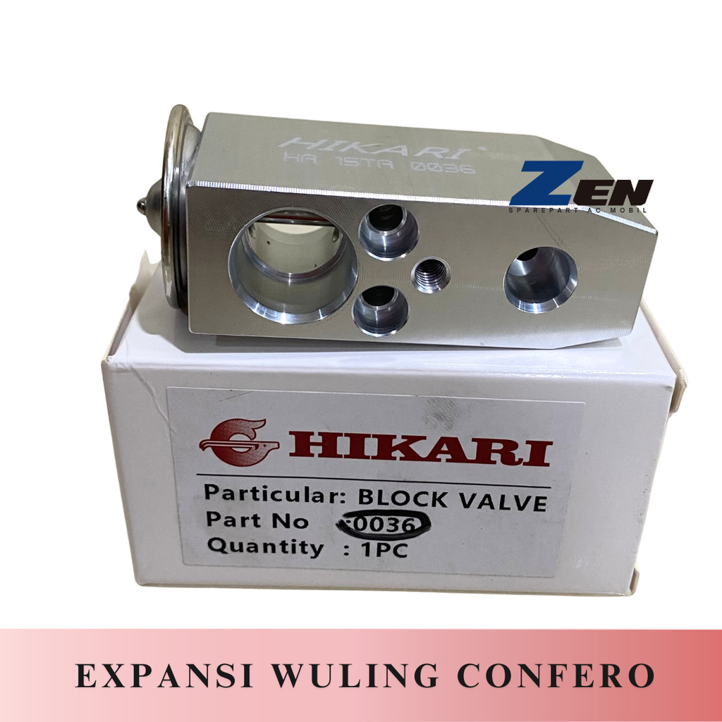 EXPANSI EKSPANSI AC MOBIL WULING CONFERO ALMAZ CORTEZ HIKARI 0036