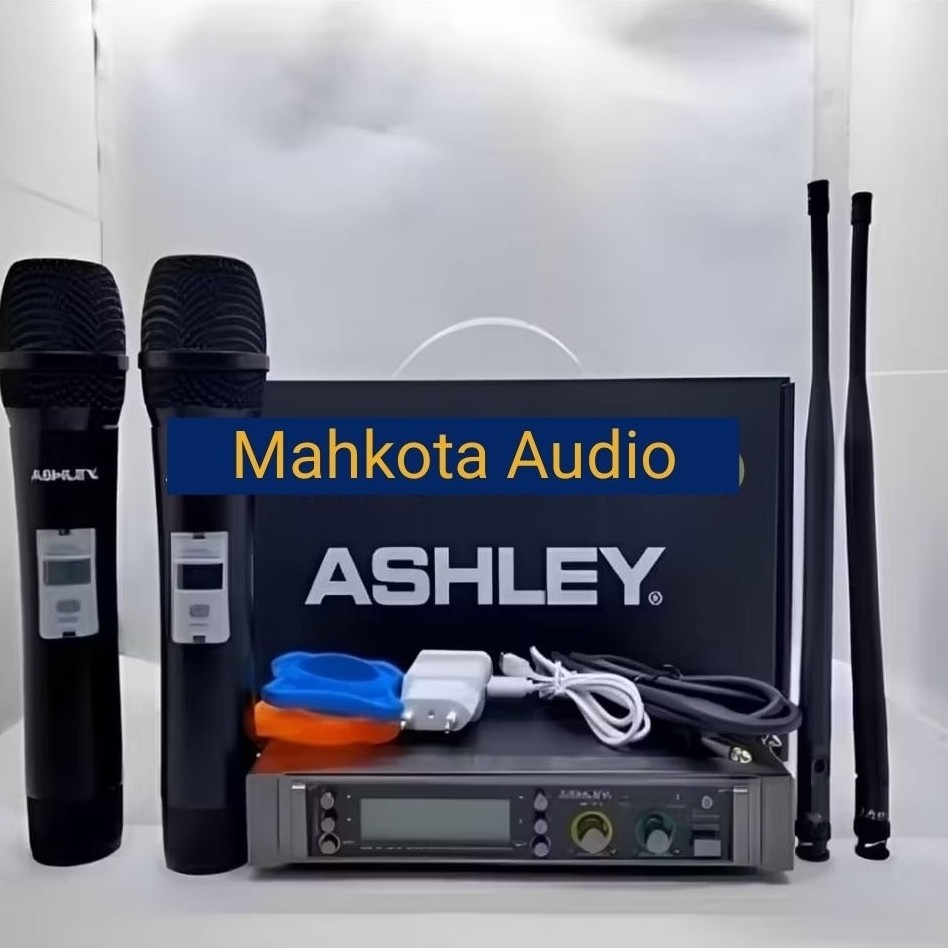 Mic Wireless Ashley MC PRO Original Anti Feedback