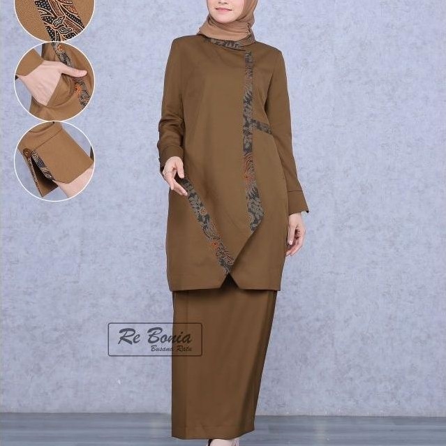 Promo Seragam Re Bonia Baju Dinas Pns Kheki Tua Kombinasi Batik Seragam Pdh Kheki Tua Seragam Pns,As