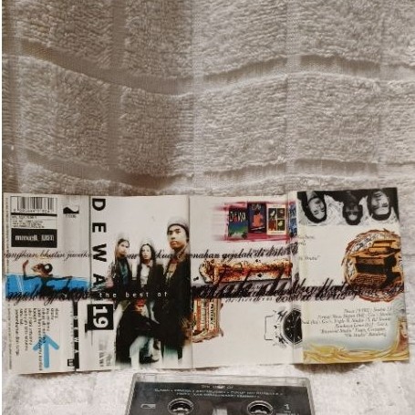 the best of dewa 19  kaset pita