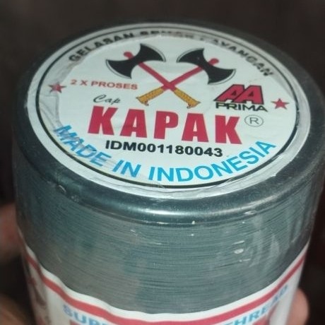 Gelasan Molor Kapak Dan Jago AA Prima Panjang 6000yrd