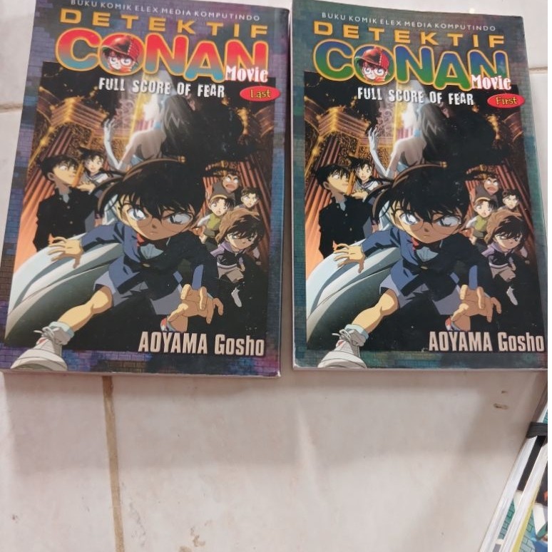 KOMIK CONAN FULL SCORE OF FEAR 1 DAN 2.