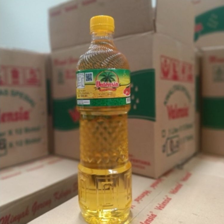 Minyak Goreng Valensia Berat 500ml /botol