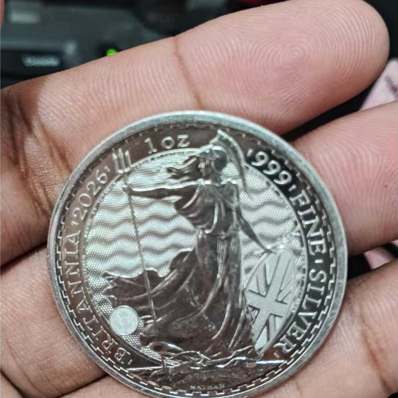Koin Perak Silver Britannia 1oz 2026 | Koin Perak Murni Britannia