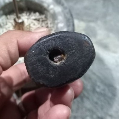 handle pedang kuno bahan tanduk deder pedang lawasan tanduk handle tanduk kuno