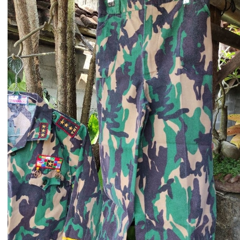preloved setelan tentara acara 17an anak
