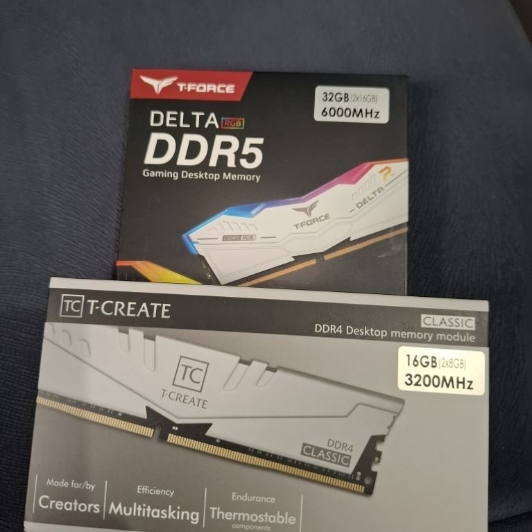 RAM TEAM T FORCE DDR5 32 GB 6000 MHz