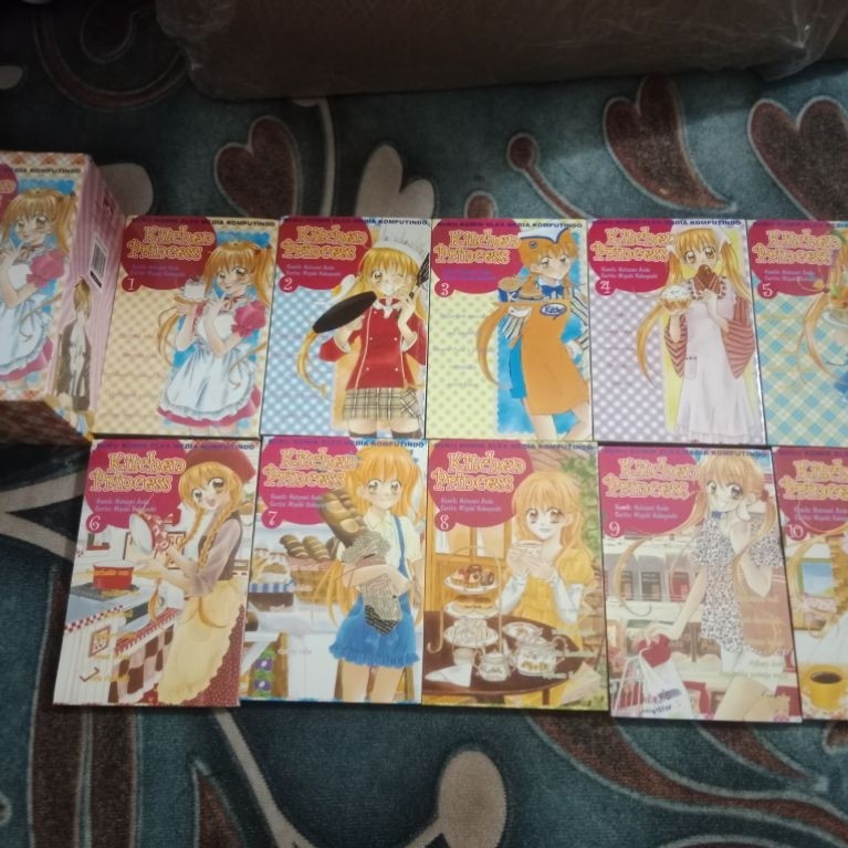 Komik Set Kitchen Princess 1-10 + Box